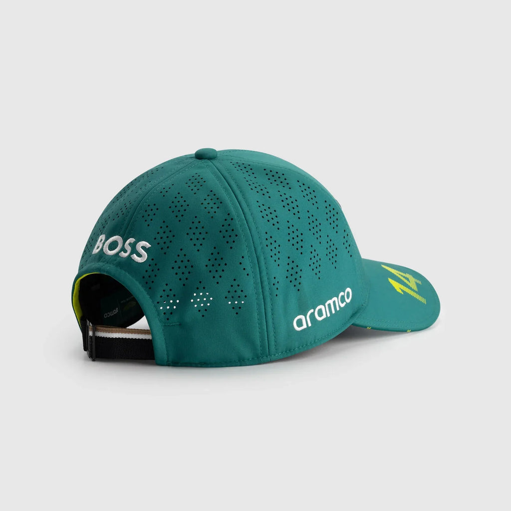 Aston Martin F1 Team 2025 Fernando Alonso Driver Cap - Cap On
