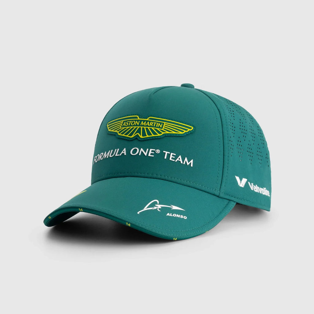Aston Martin F1 Team 2025 Fernando Alonso Driver Cap - Cap On