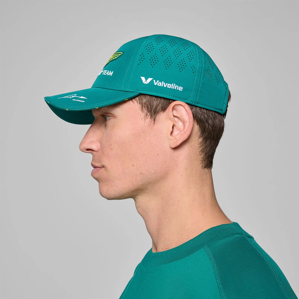 Aston Martin F1 Team 2025 Fernando Alonso Driver Cap - Cap On