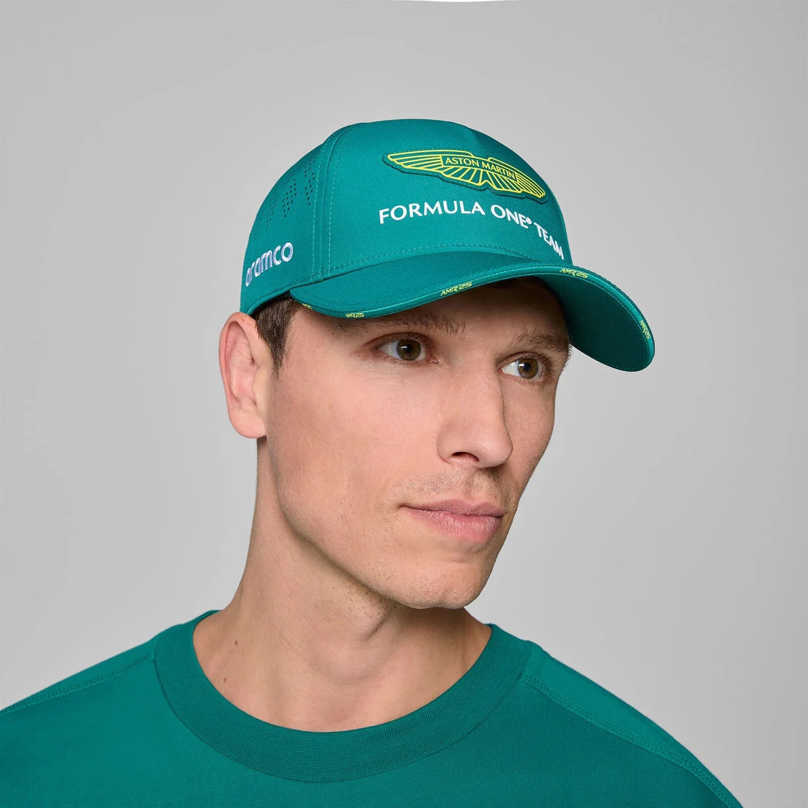 Aston Martin F1 Team 2025 Team Cap - Cap On