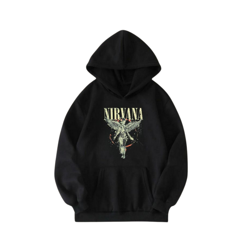 Hoodie Nirvana - Cap On