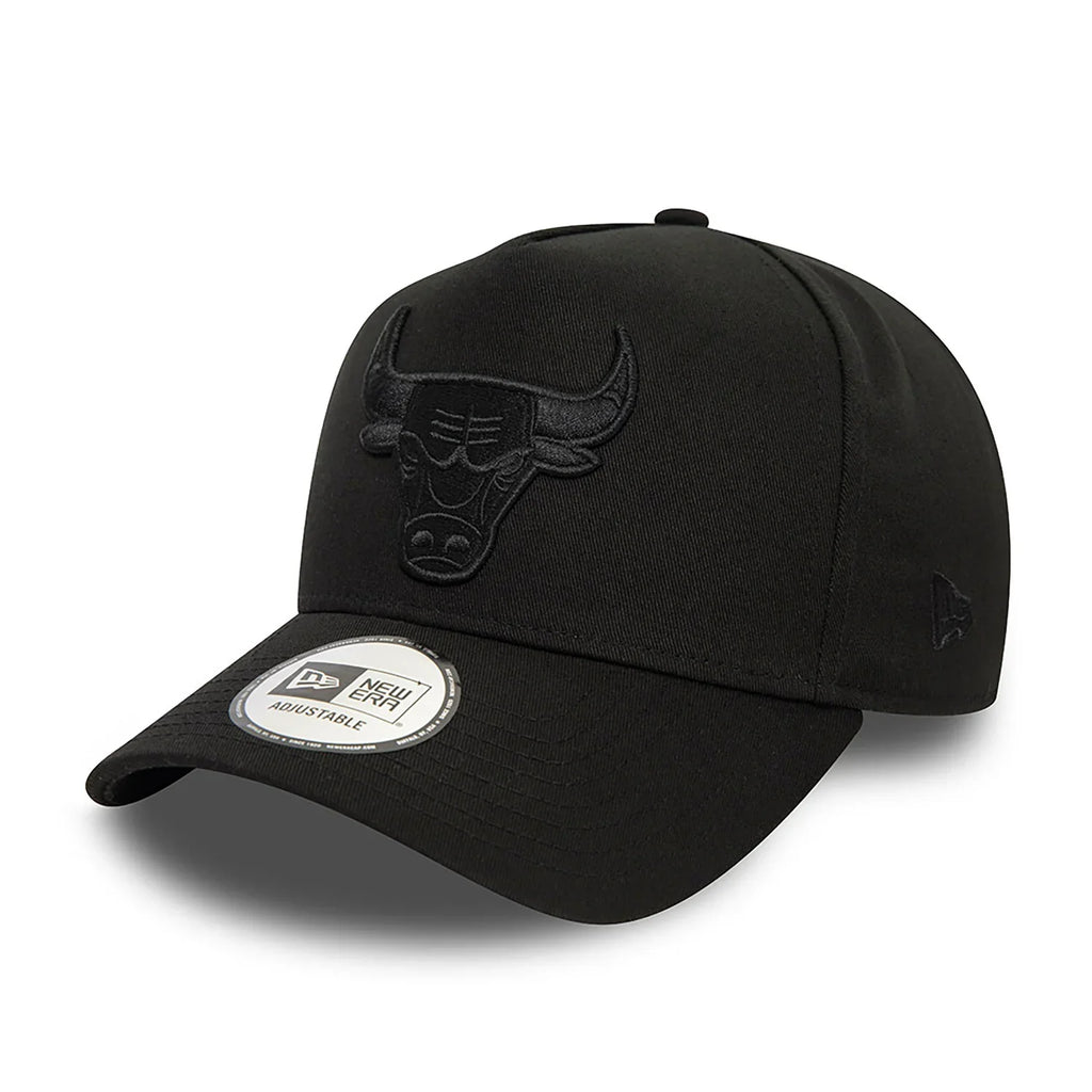 New Era Chicago Bulls E-Frame Monochrome Black Cap - Cap On