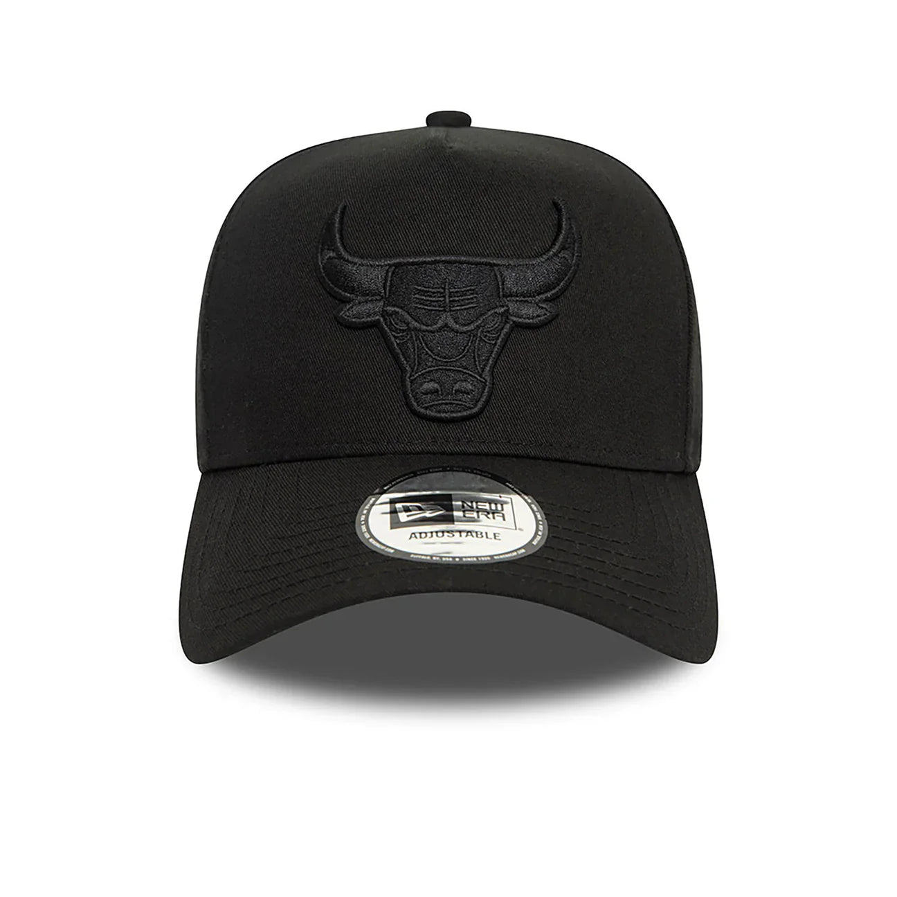 New Era Chicago Bulls E-Frame Monochrome Black Cap - Cap On