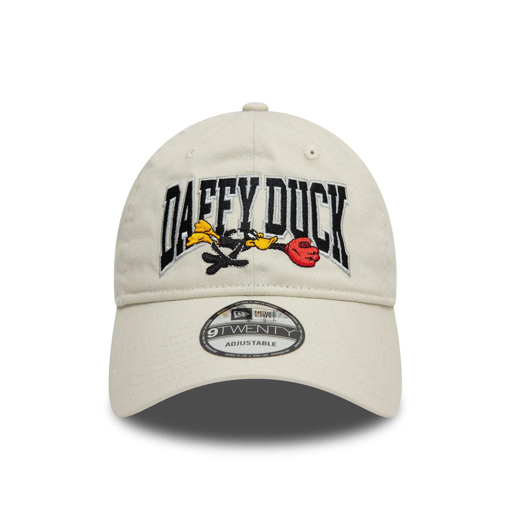 New Era Daffy Duck Warner Brothers Washed Cream 9TWENTY Adjustable Cap - Cap On