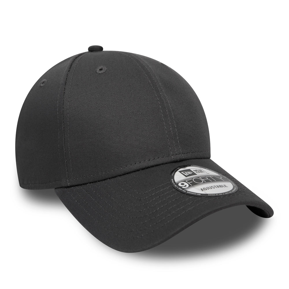 New Era Flag Charcoal Grey 9FORTY Cap - Cap On