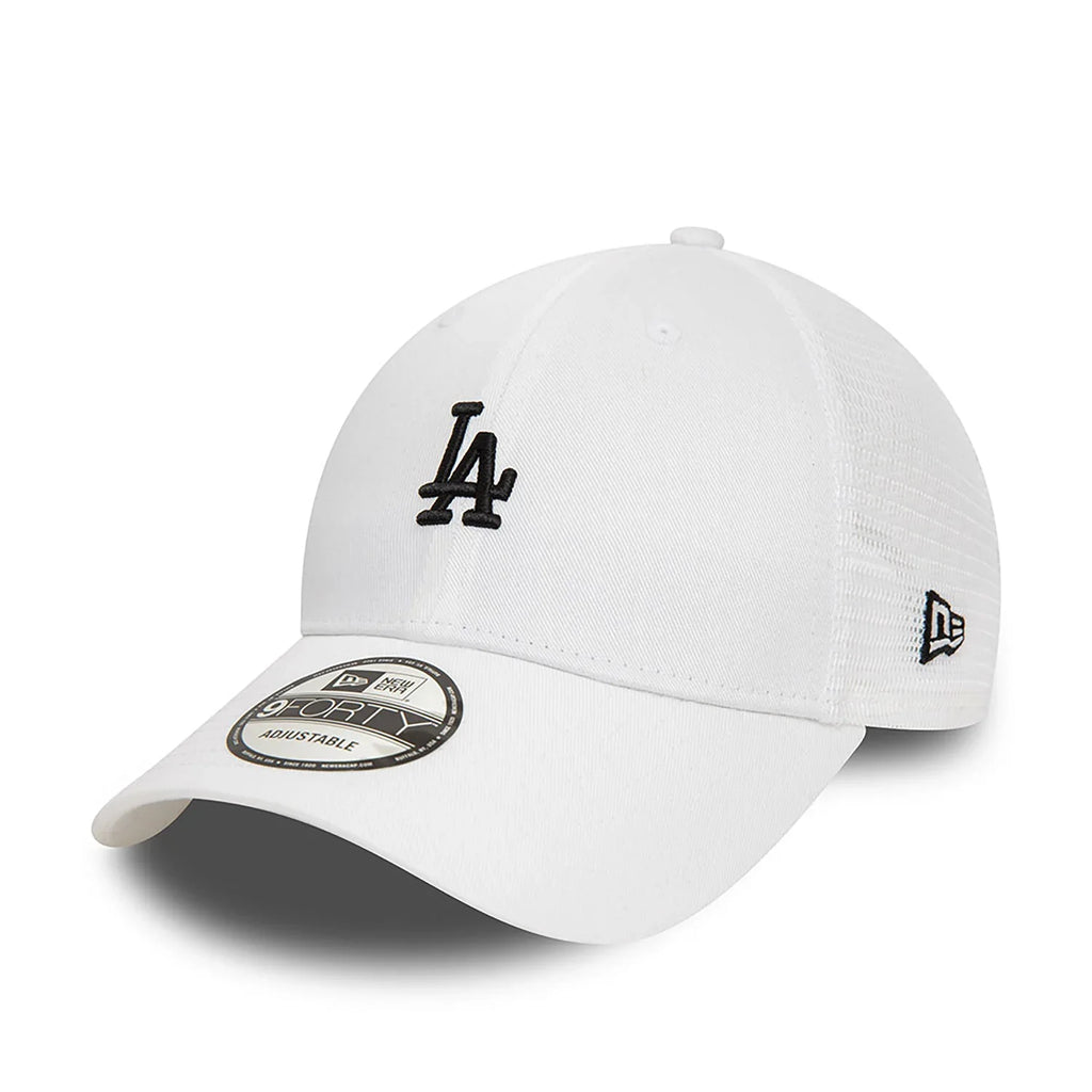 New Era LA Dodgers Home Field White 9FORTY Trucker Cap - Cap On