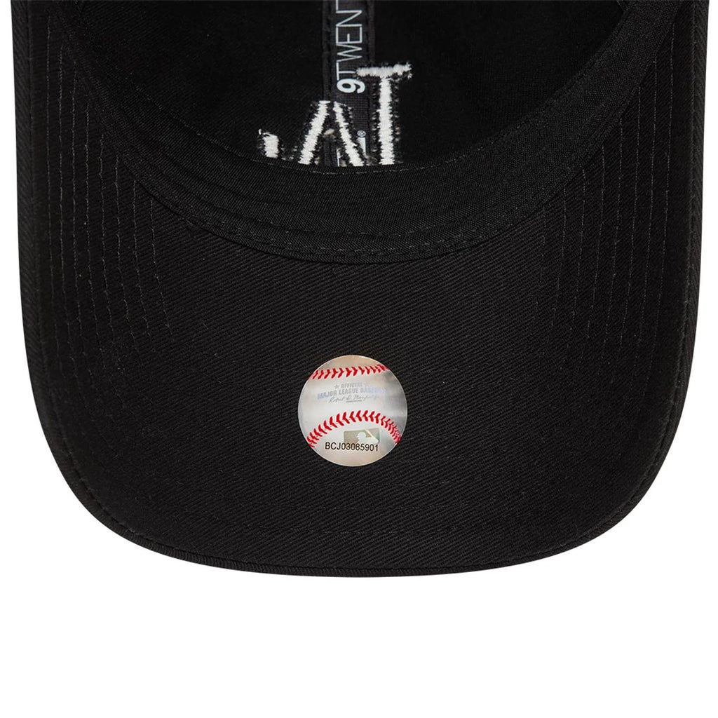 New Era LA Dodgers League Essential Black 9TWENTY Adjustable Cap - Cap On