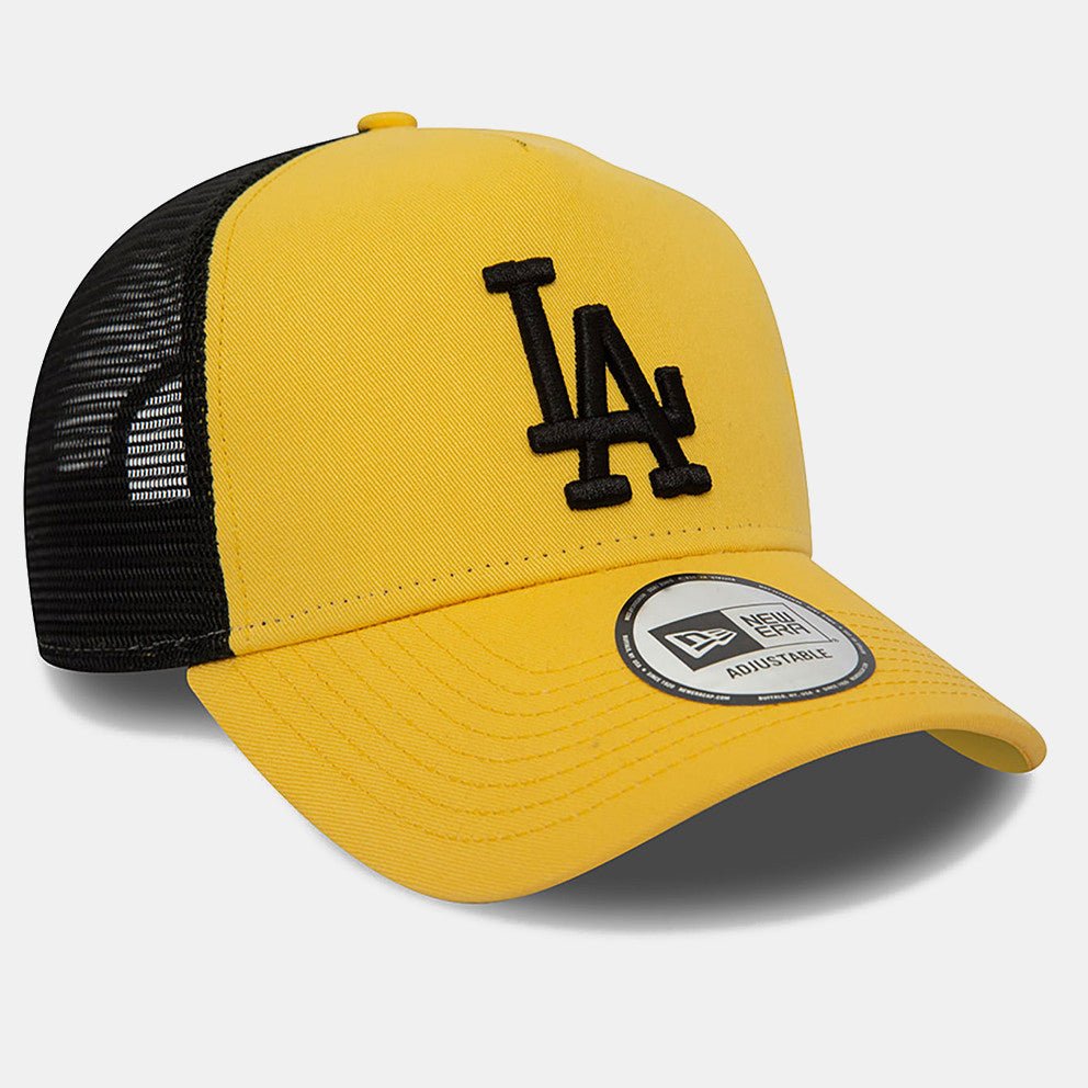 New Era LA Dodgers League Essential Yellow Trucker Cap - Cap On