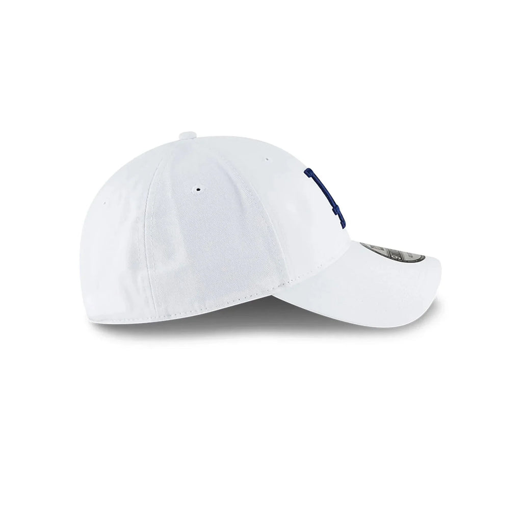 New Era LA Dodgers MLB Core Classic White 9TWENTY Adjustable Cap - Cap On