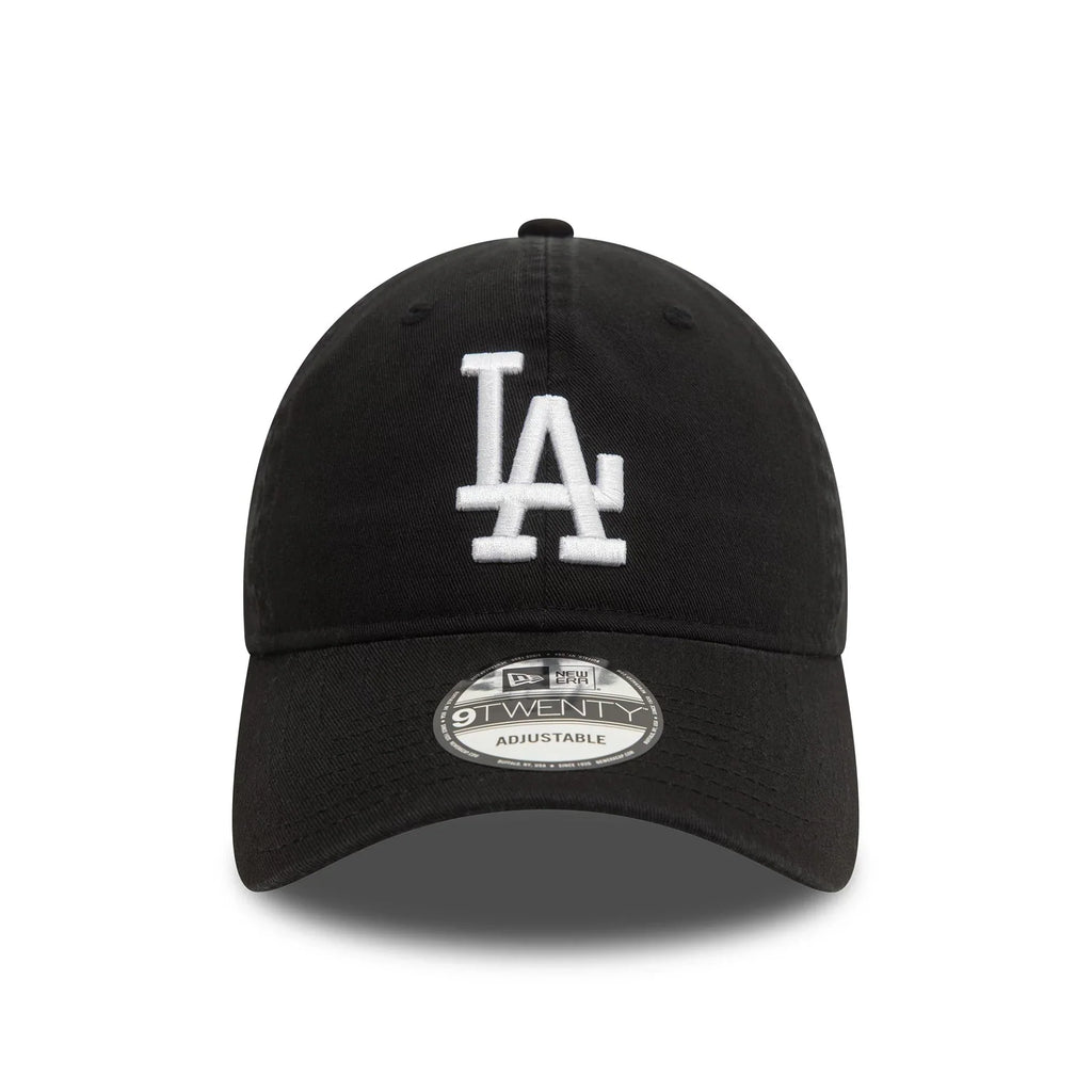 New Era LA Dodgers Washed Black 9TWENTY Adjustable Cap - Cap On