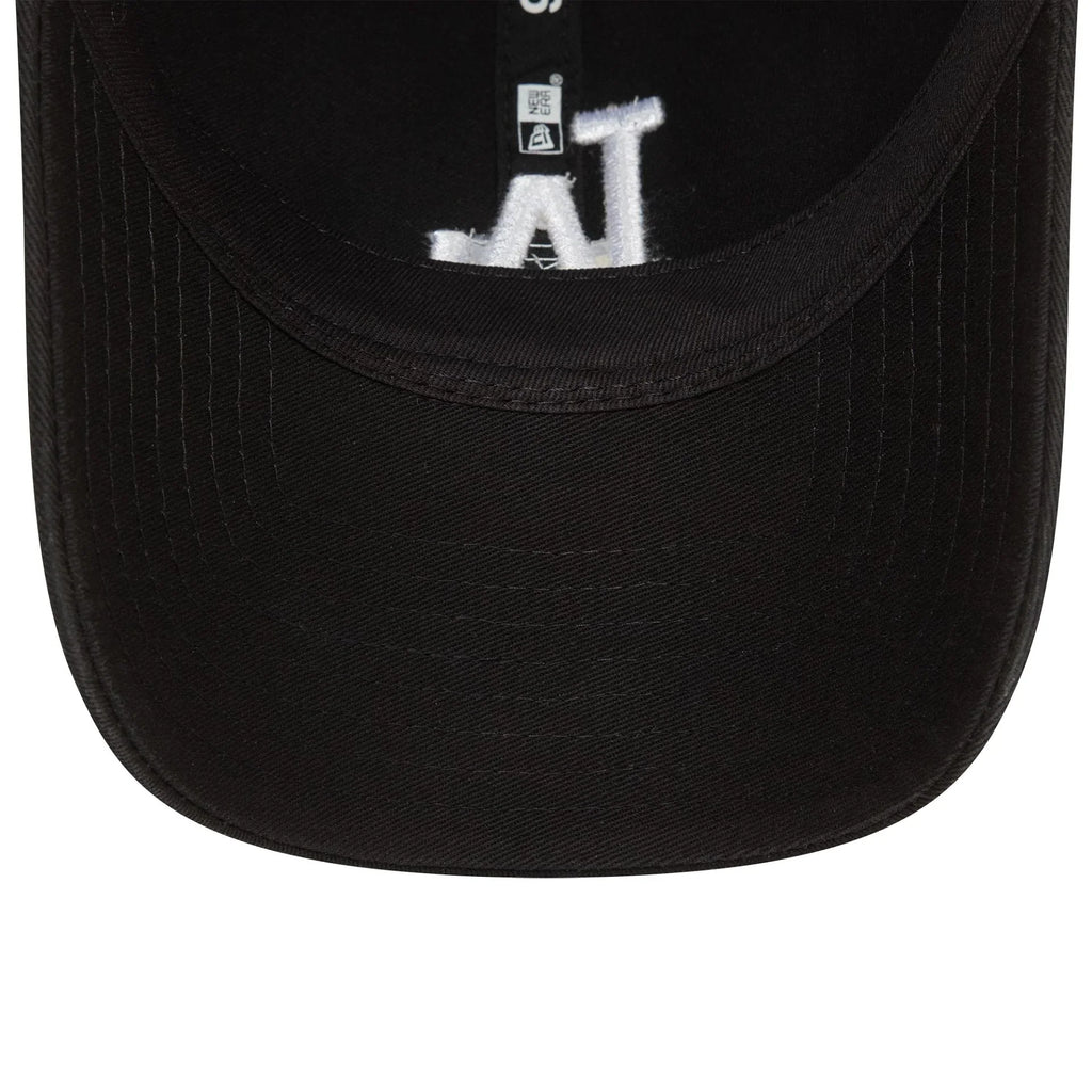 New Era LA Dodgers Washed Black 9TWENTY Adjustable Cap - Cap On