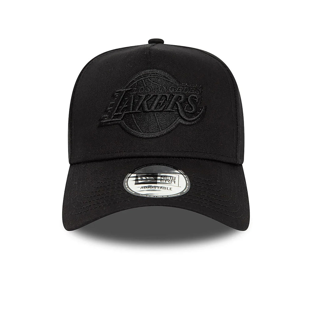 New Era LA Lakers NBA Seasonal Black E-Frame Trucker Cap - Cap On
