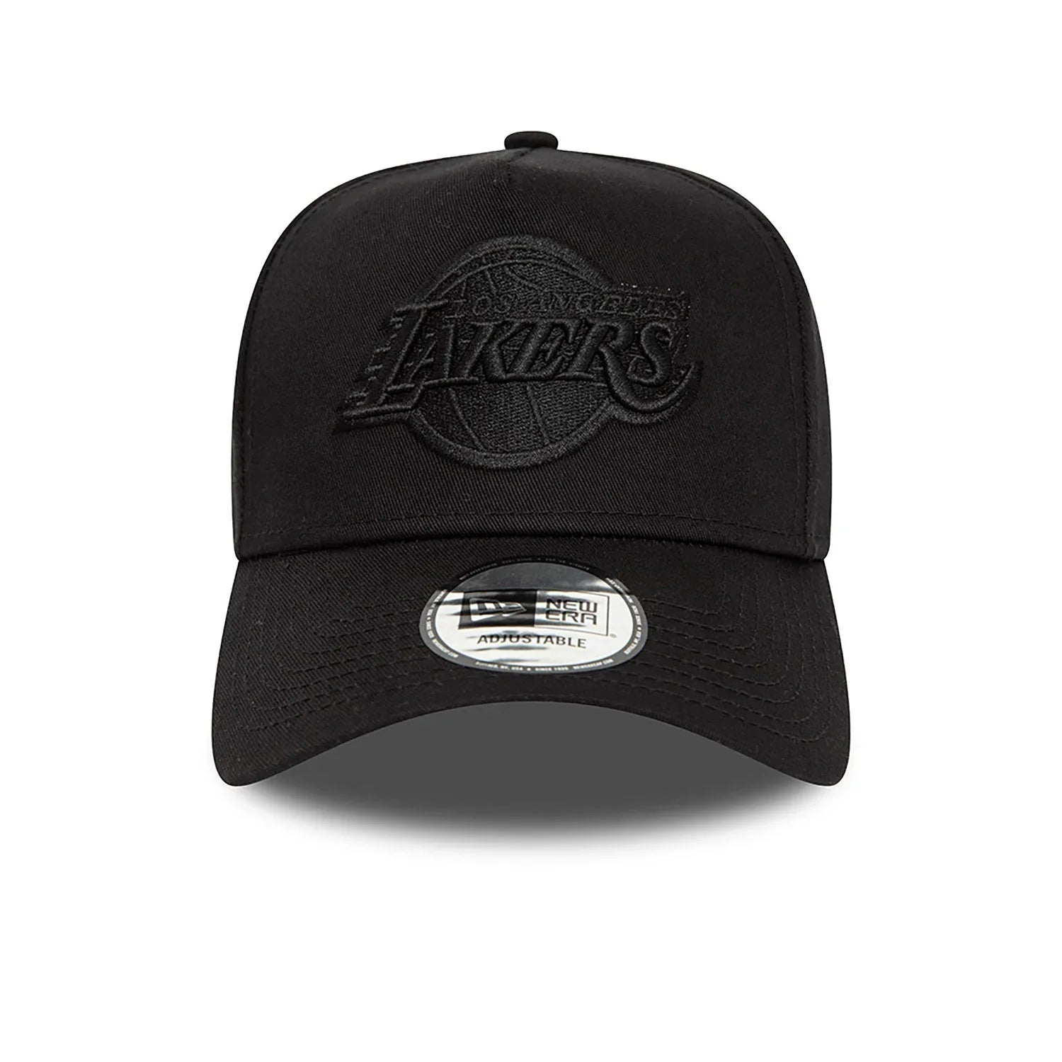 New Era LA Lakers NBA Seasonal Black E-Frame Trucker Cap - Cap On