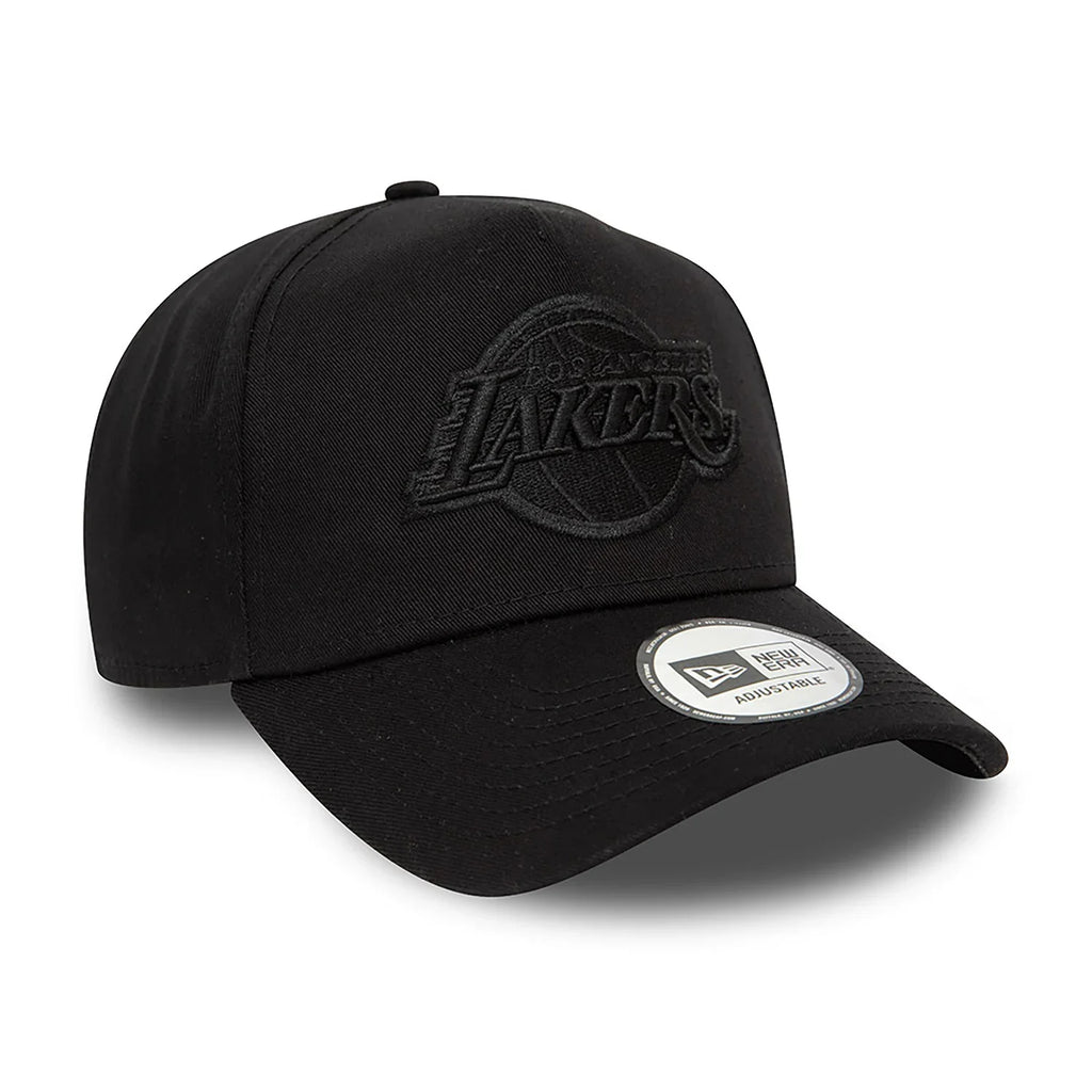 New Era LA Lakers NBA Seasonal Black E-Frame Trucker Cap - Cap On