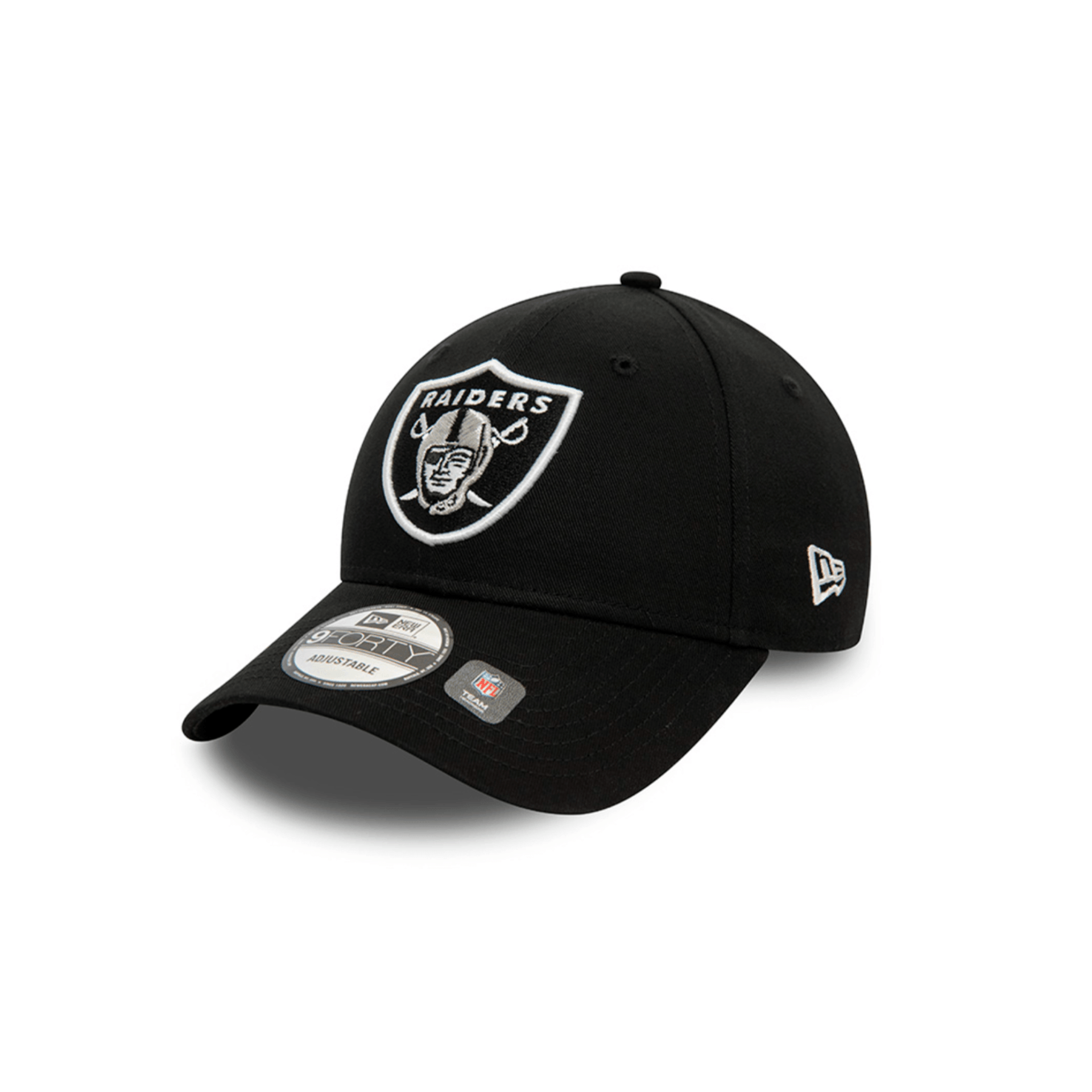 New Era Las Vegas Raiders Side Patch Collection 9FORTY Adjustable - Cap On
