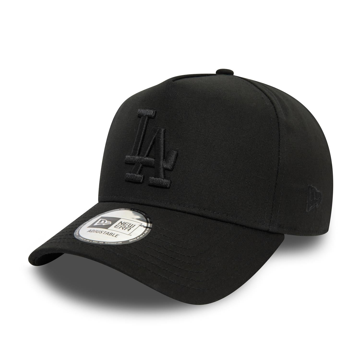 New Era Los Angeles Dodgers E-Frame Monochrome Black Cap - Cap On