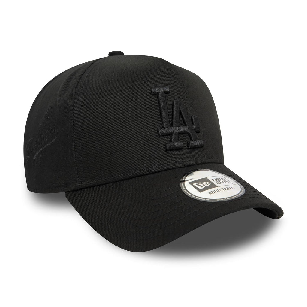 New Era Los Angeles Dodgers E-Frame Monochrome Black Cap - Cap On