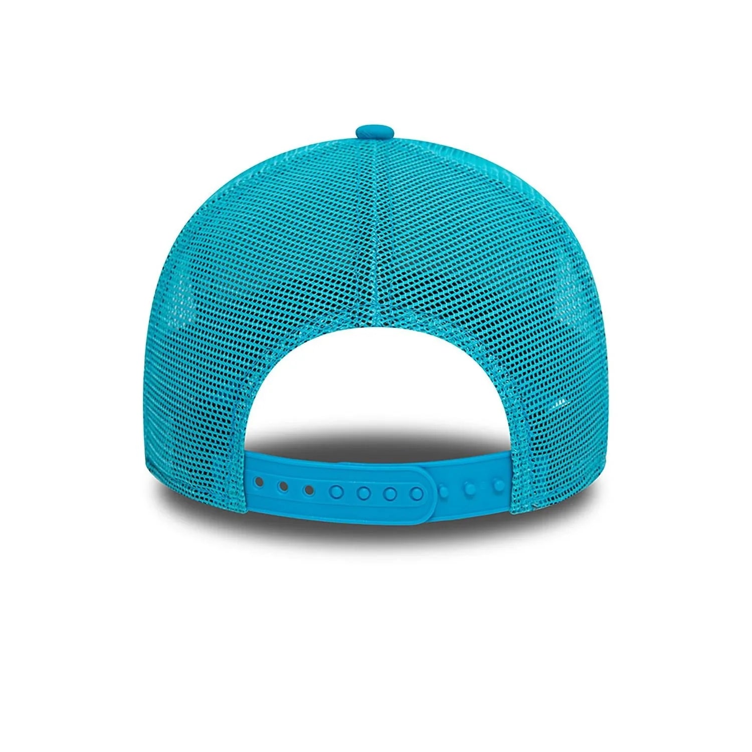 New Era New York Yankees League Essential Blue A-Frame Trucker Cap - Cap On