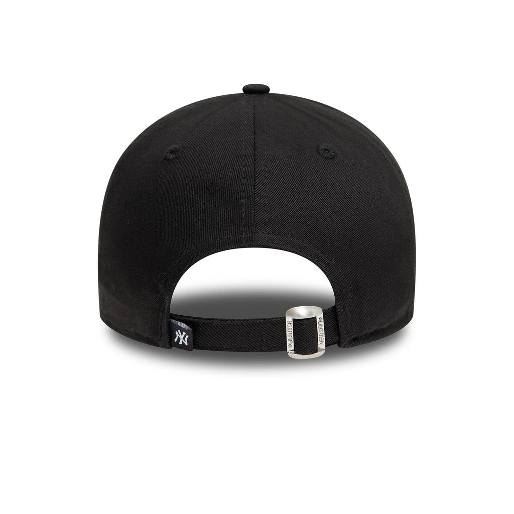 New Era New York Yankees MLB Icon Black 9FORTY Adjustable Cap - Cap On