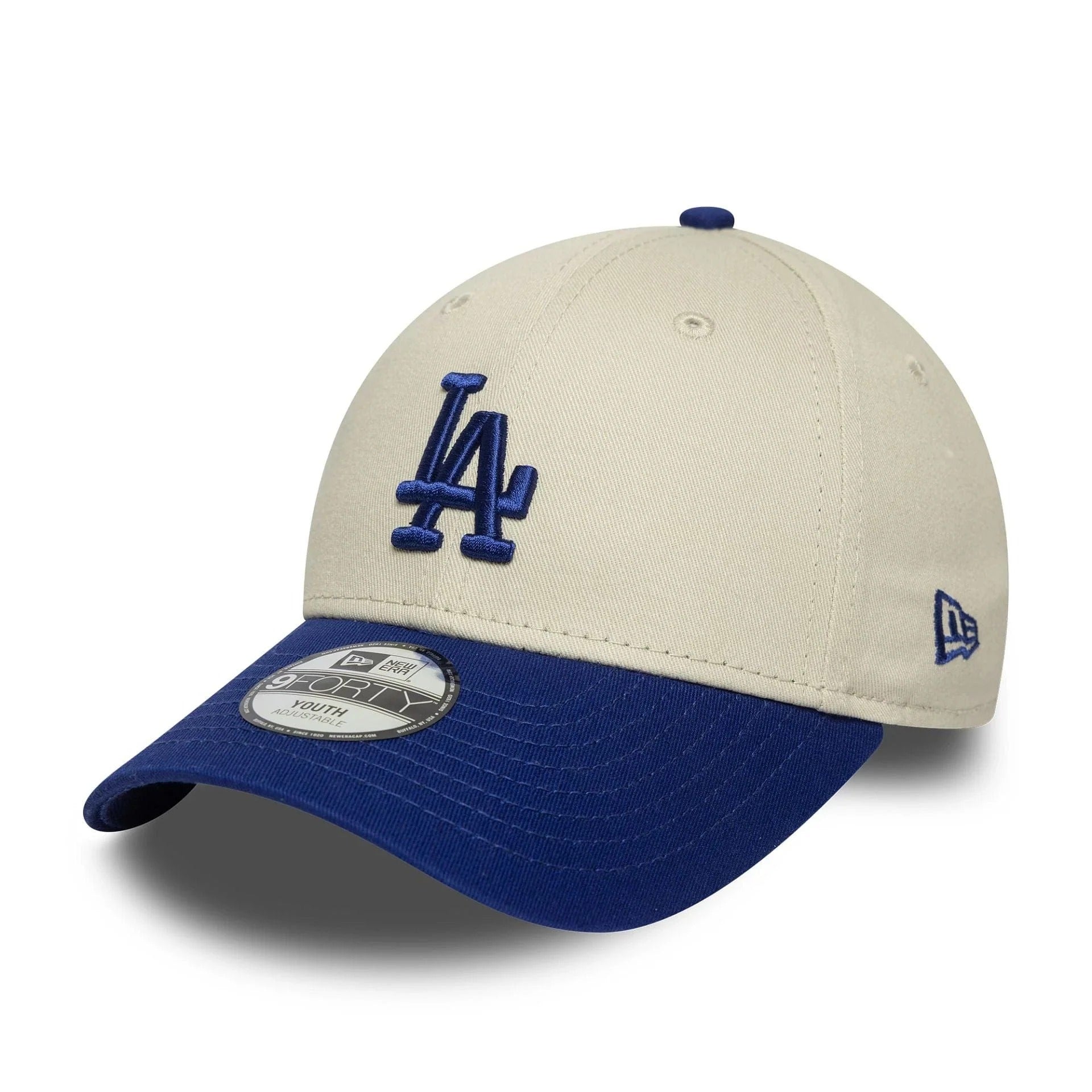 New Era LA Dodgers MLB Colour Block Adjustable 9FORTY Youth Cap