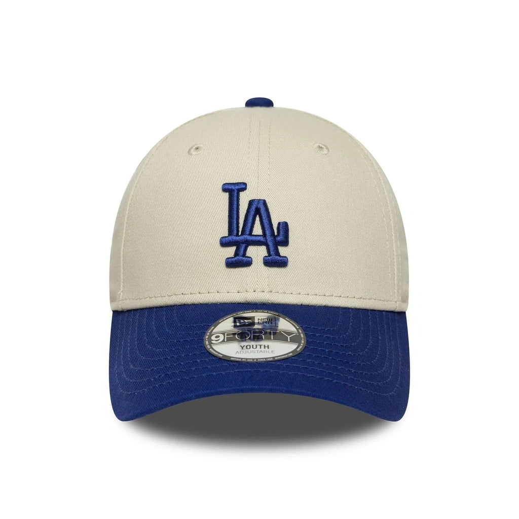 New Era LA Dodgers MLB Colour Block Adjustable 9FORTY Youth Cap