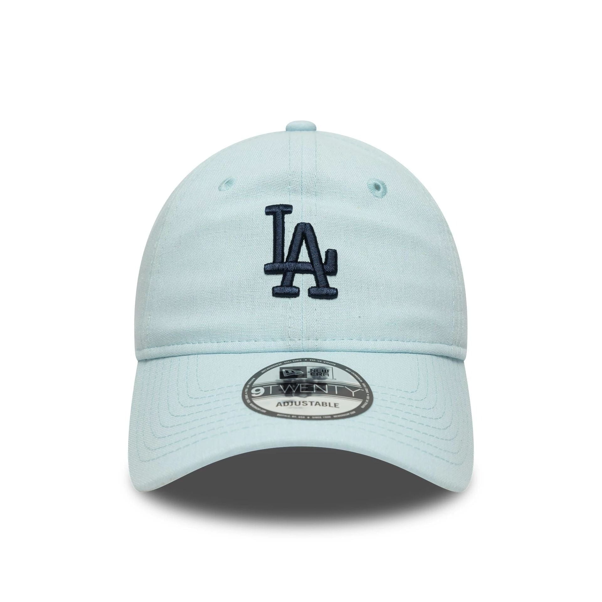 New Era 9TWENTY LA Dodgers MLB Linen Pastel Blue 9TWENTY Adjustable Cap