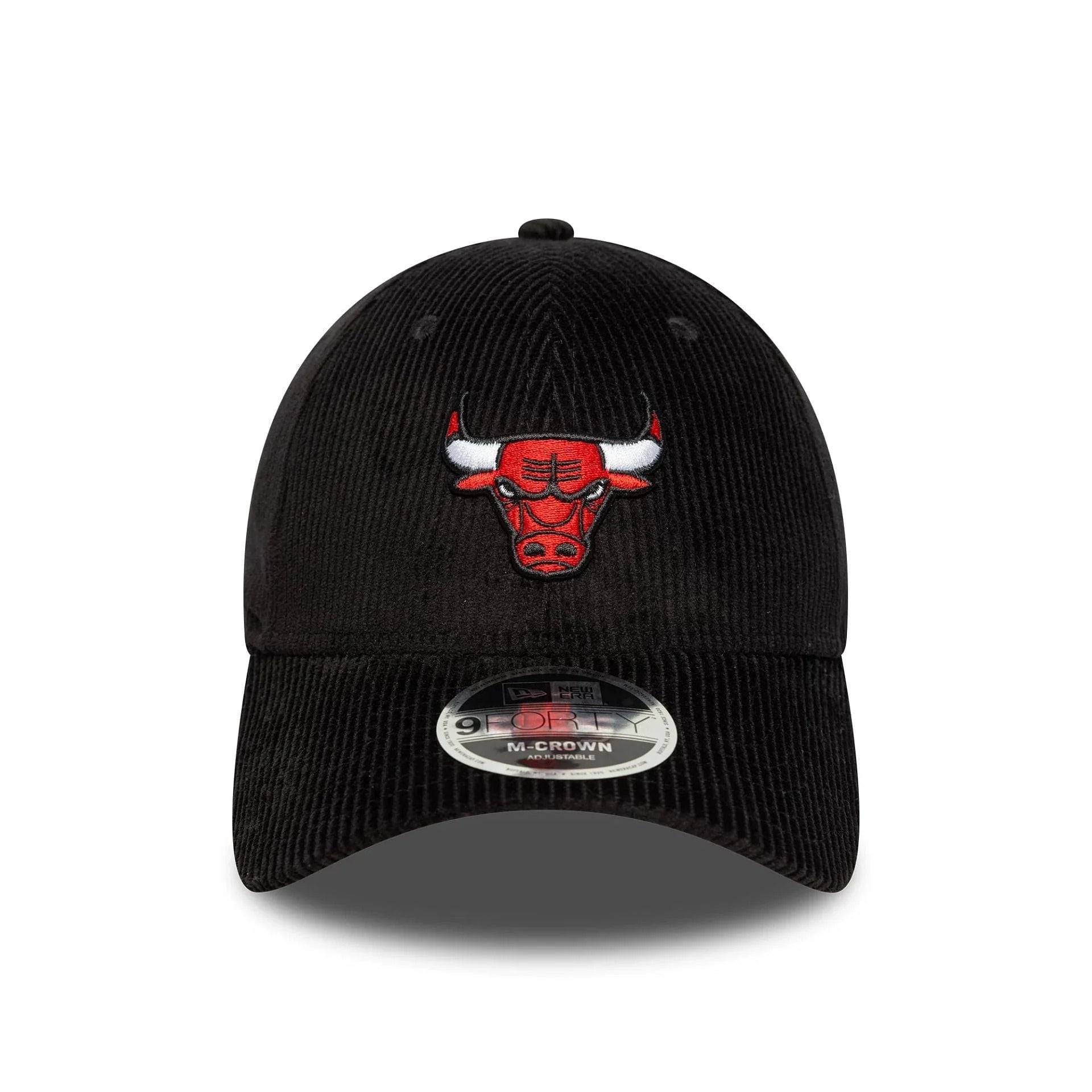 New Era Chicago Bulls MLB Cord Black 9FORTY M-Crown Adjustable Cap