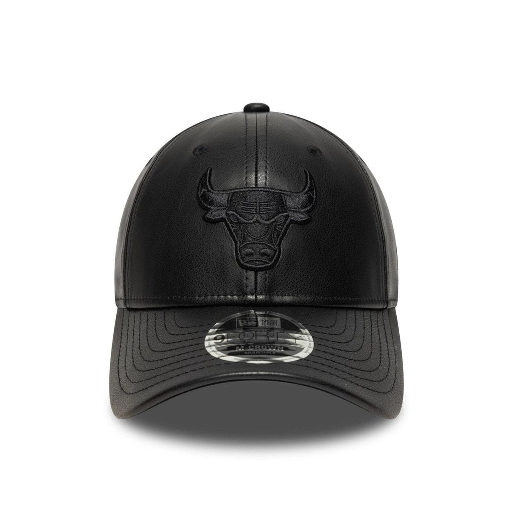 New Era Chicago Bulls NBA PU Black 9FORTY M-Crown Adjustable Cap