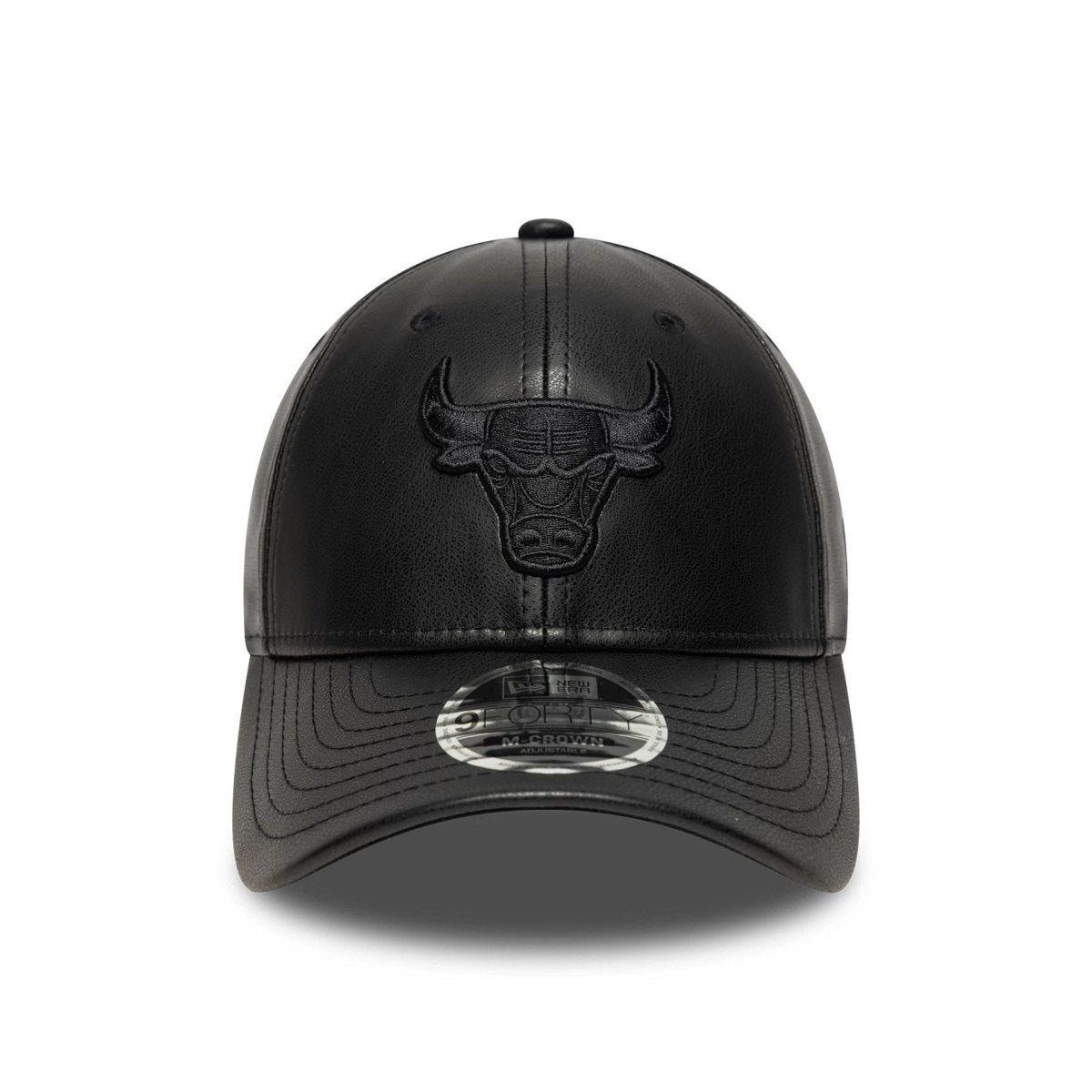 New Era Chicago Bulls NBA PU Black 9FORTY M-Crown Adjustable Cap