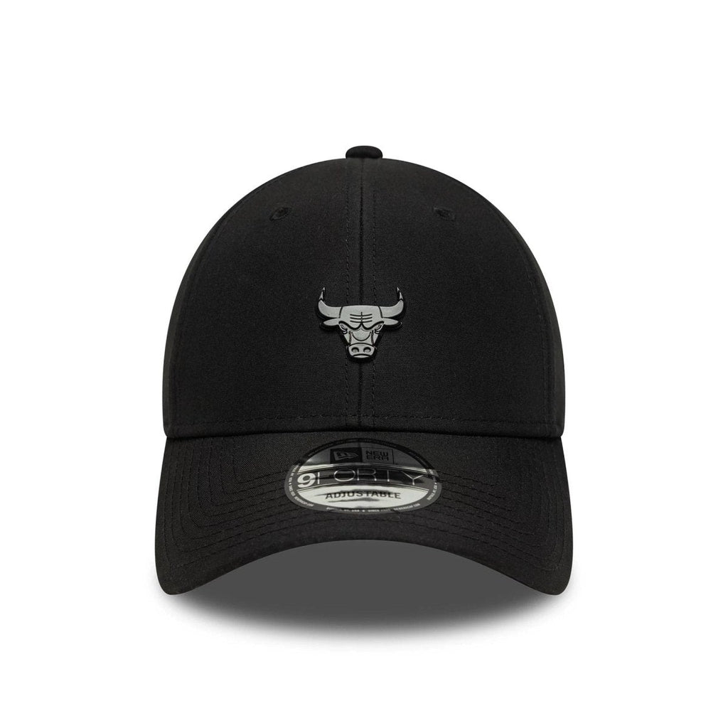 New Era Chicago Bulls NBA Pin Black 9FORTY Adjustable Cap
