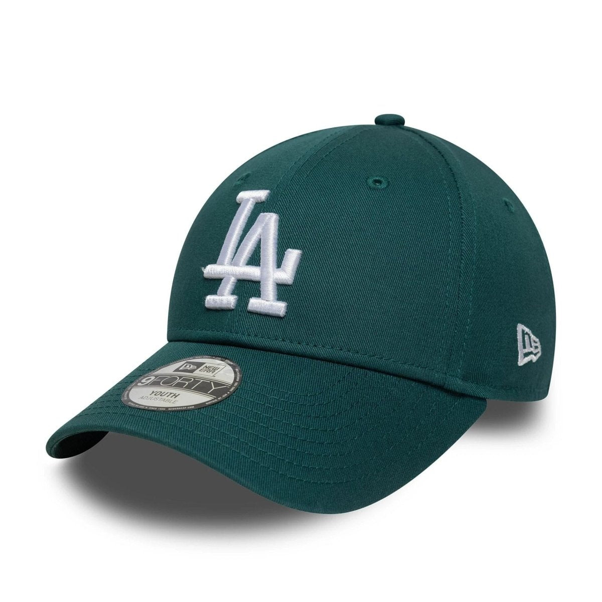 New Era LA Dodgers Youth MLB League Essential Dark Green 9FORTY Adjustable Cap