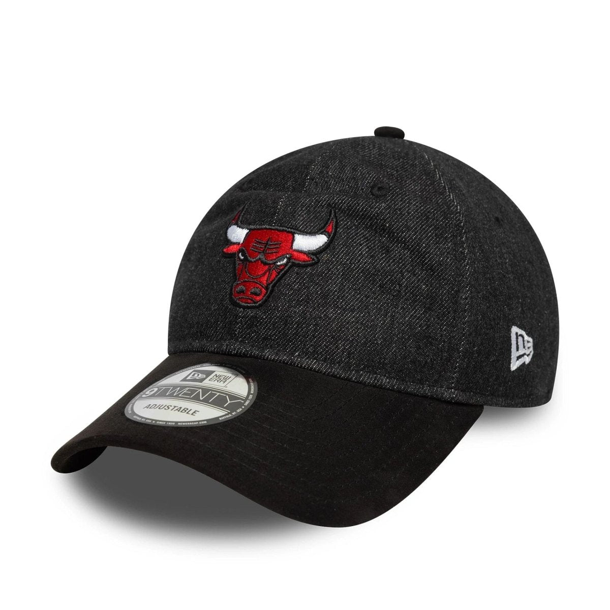 New Era Chicago Bulls NBA Denim Black 9TWENTY Adjustable Cap