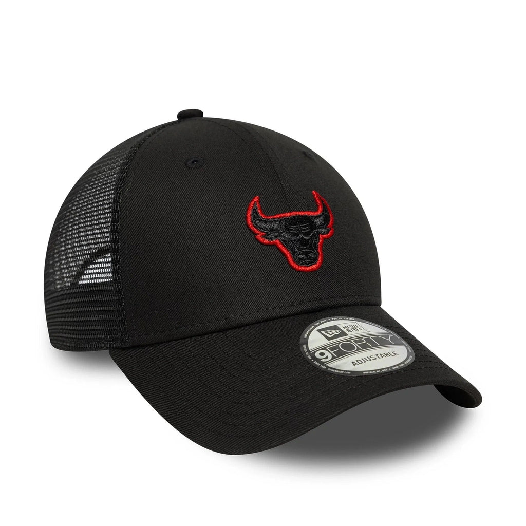 New Era Chicago Bulls NBA Black 9FORTY Adjustable Cap
