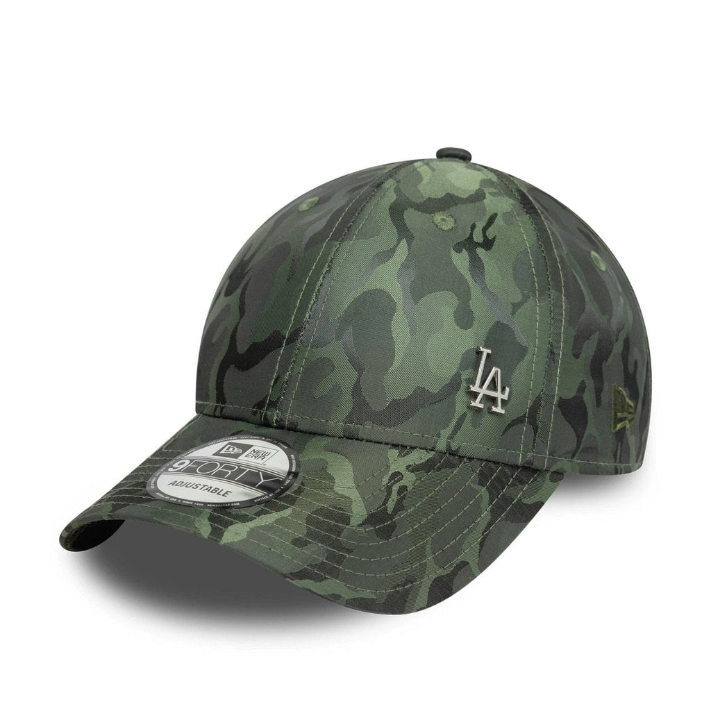 قبعة 9FORTY قابلة للتعديل من New Era LA Dodgers MLB Flawless Camo Green