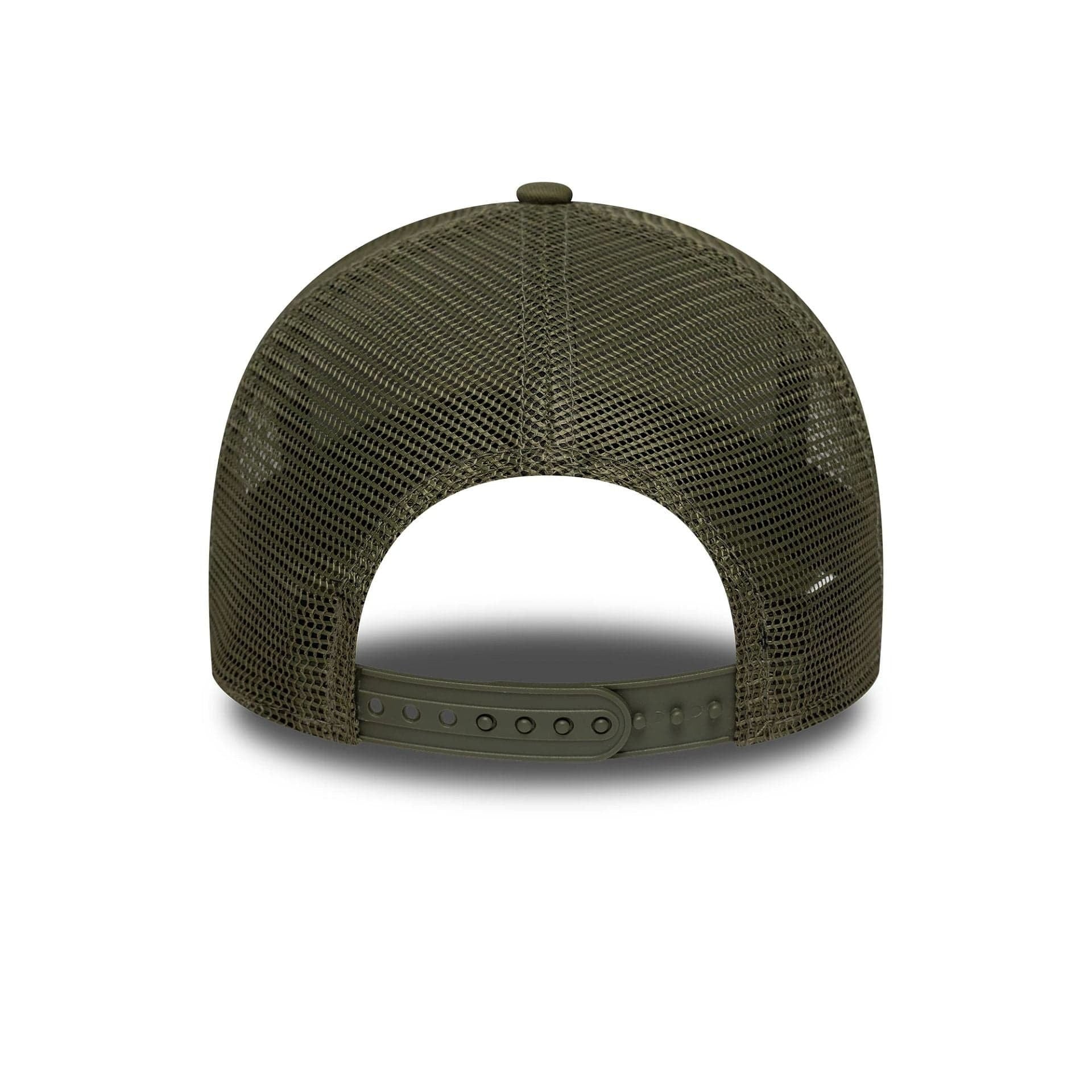 New Era LA Dodgers MLB Outline Green 9FORTY E-Frame Trucker Adjustable Cap