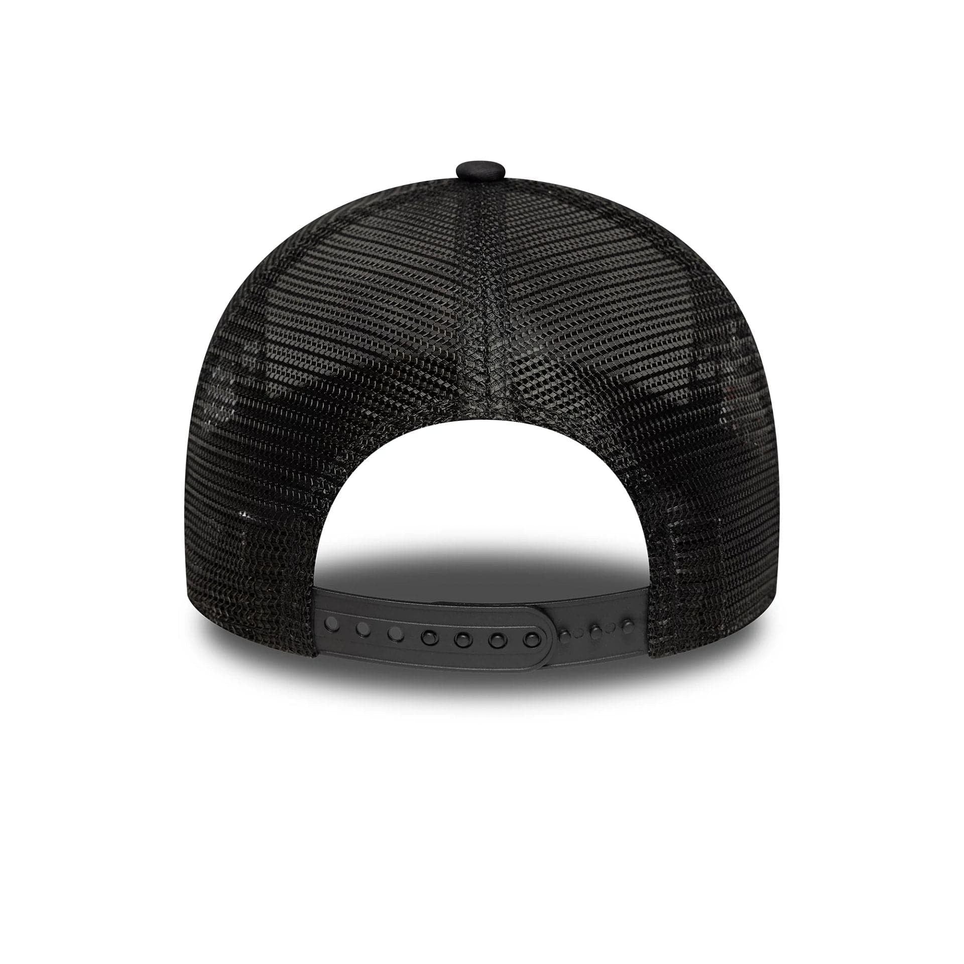 New Era Chicago Bulls NBA Graphic Black 9FORTY A-Frame Trucker Adjustable Cap