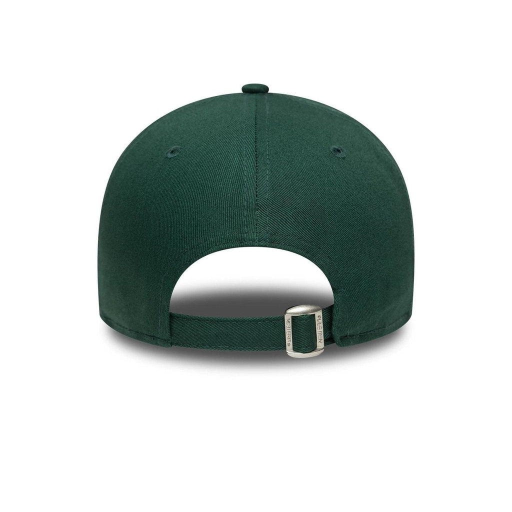 New Era LA Dodgers MLB Visor Script Dark Green 9FORTY Adjustable Cap
