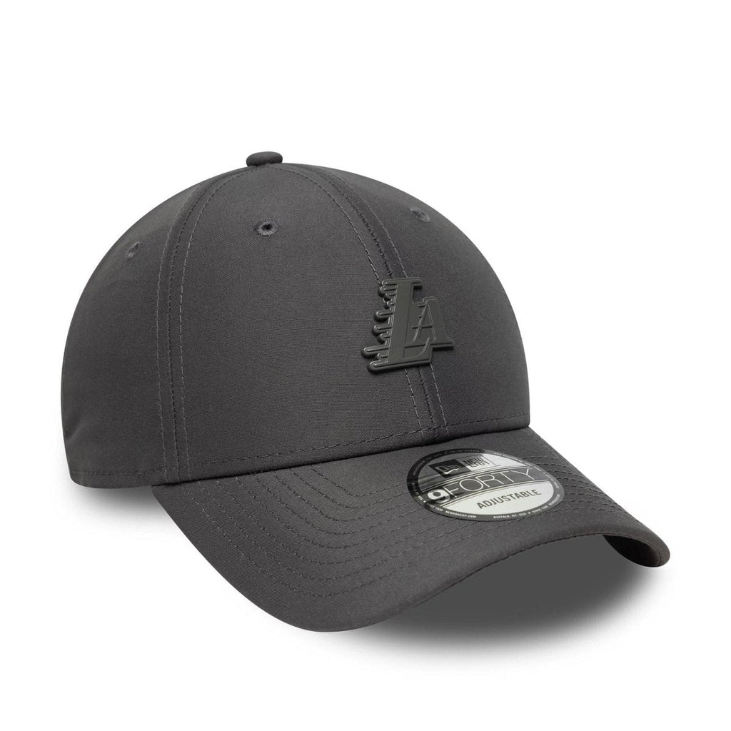 New Era LA Lakers MLB Pin Dark Grey 9FORTY Adjustable Cap