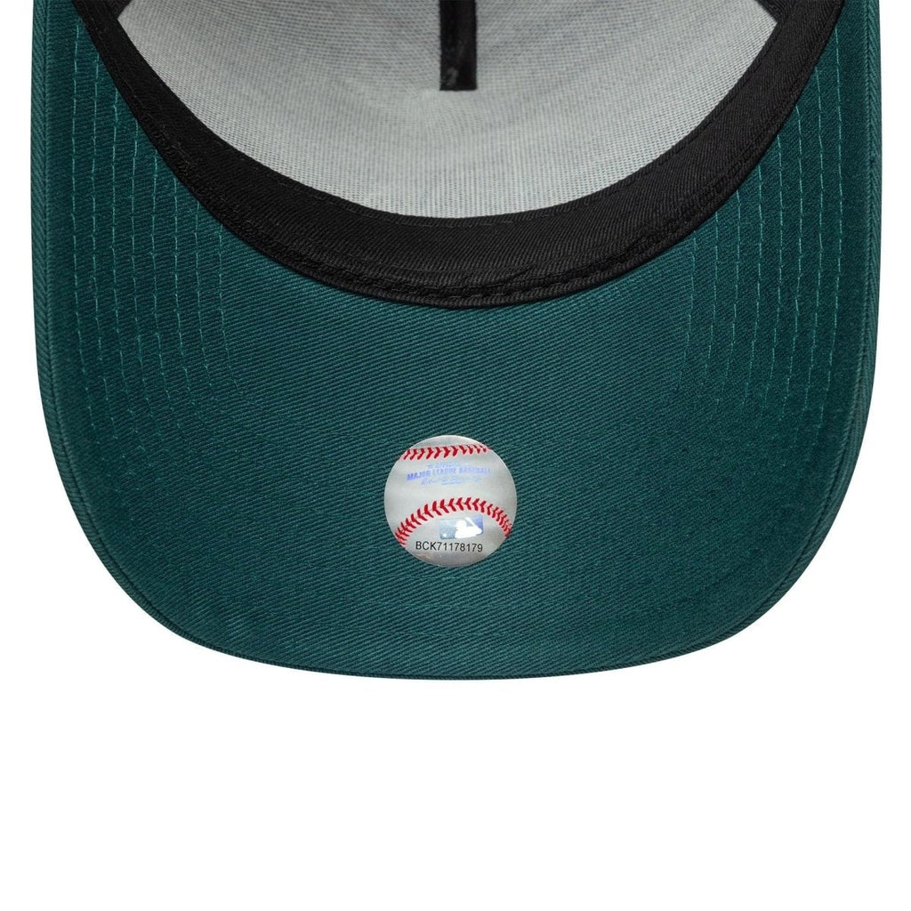 New Era LA Dodgers MLB League Essential Dark Green 9FORTY A-Frame Trucker Adjustable Cap