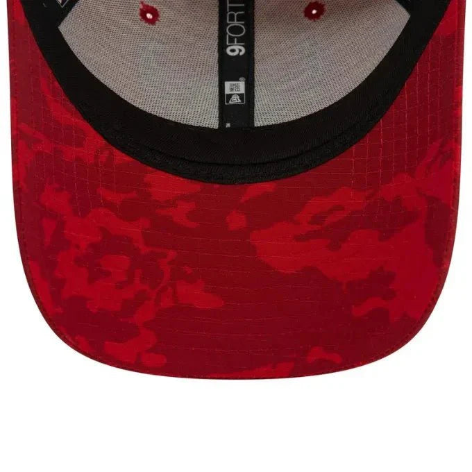 New Era 9FORTY Chicago Bulls Tonal Camo  Red Cap