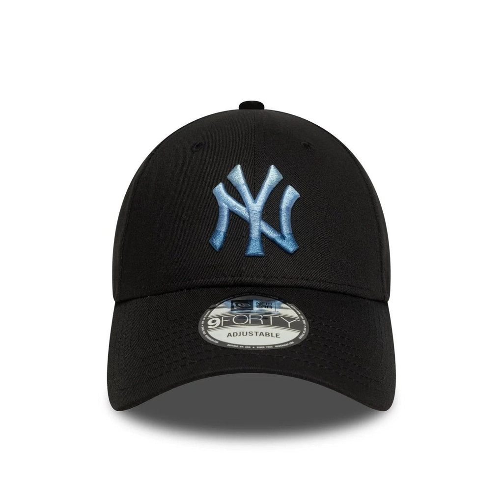 New Era New York Yankees MLB Ombre Infill Black 9FORTY Adjustable Cap