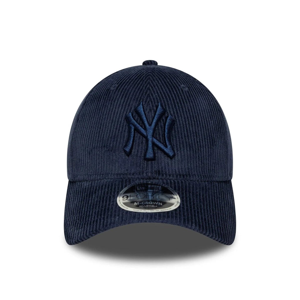 New Era New York Yankees MLB Cord Navy 9FORTY M-Crown Adjustable Cap