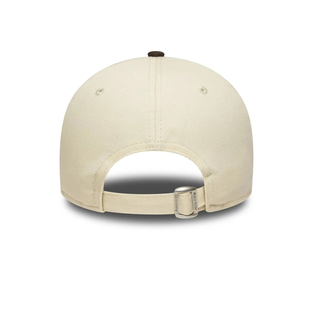 قبعة New Era LA Dodgers MLB Sidepatch Cream 9FORTY القابلة للتعديل