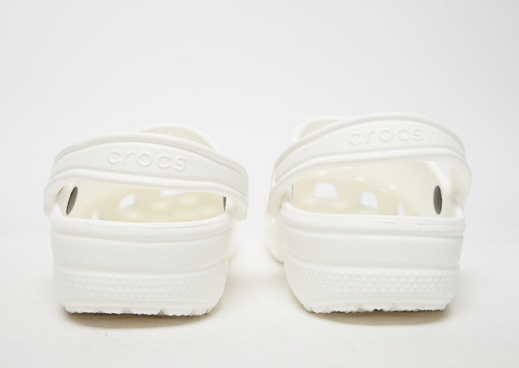 White Crocs Classic Clog Women's