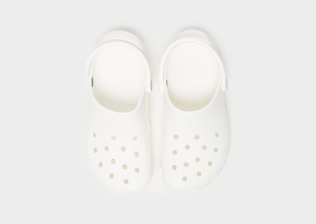 White Crocs Classic Clog Women's
