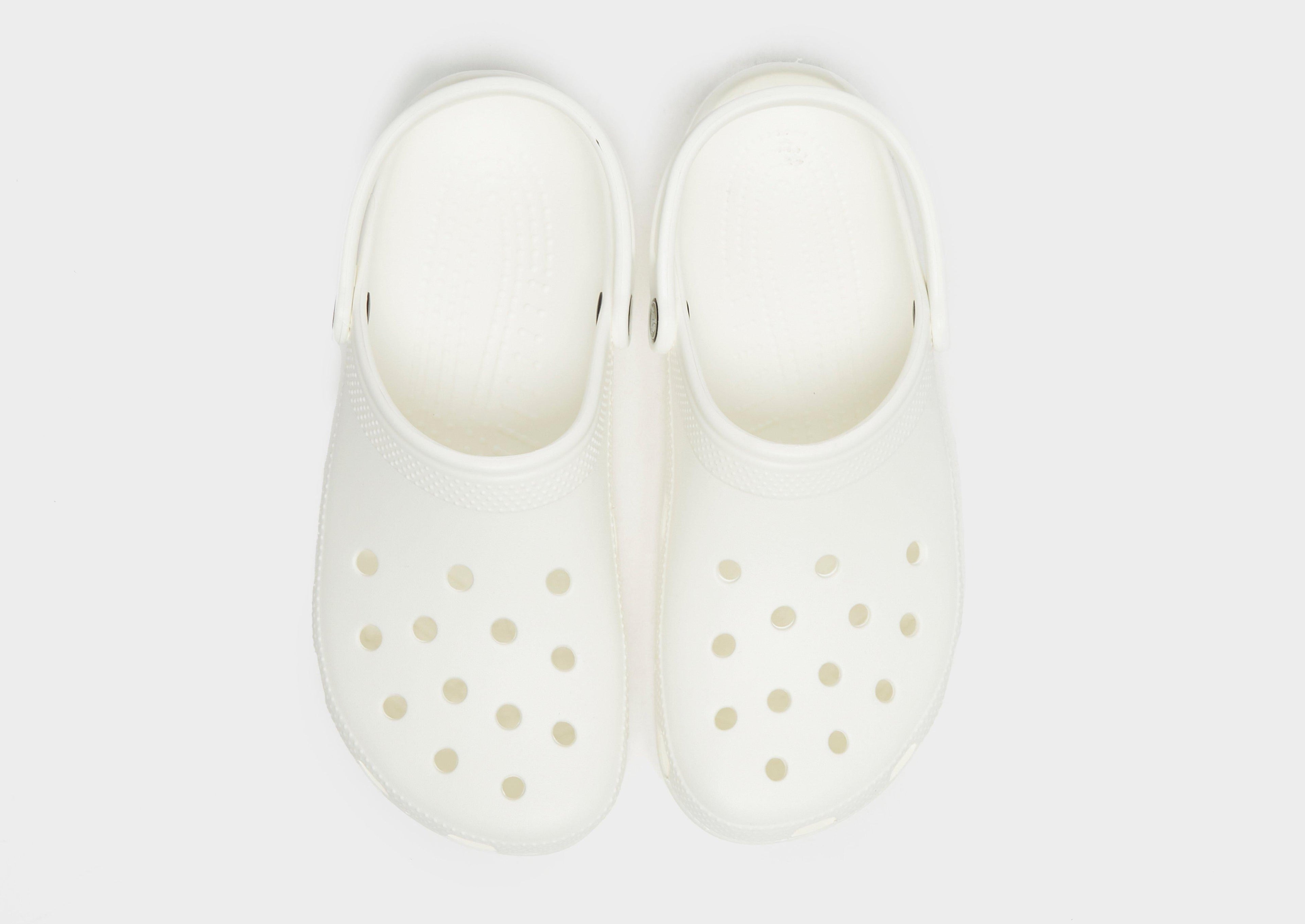 White Crocs Classic Clog