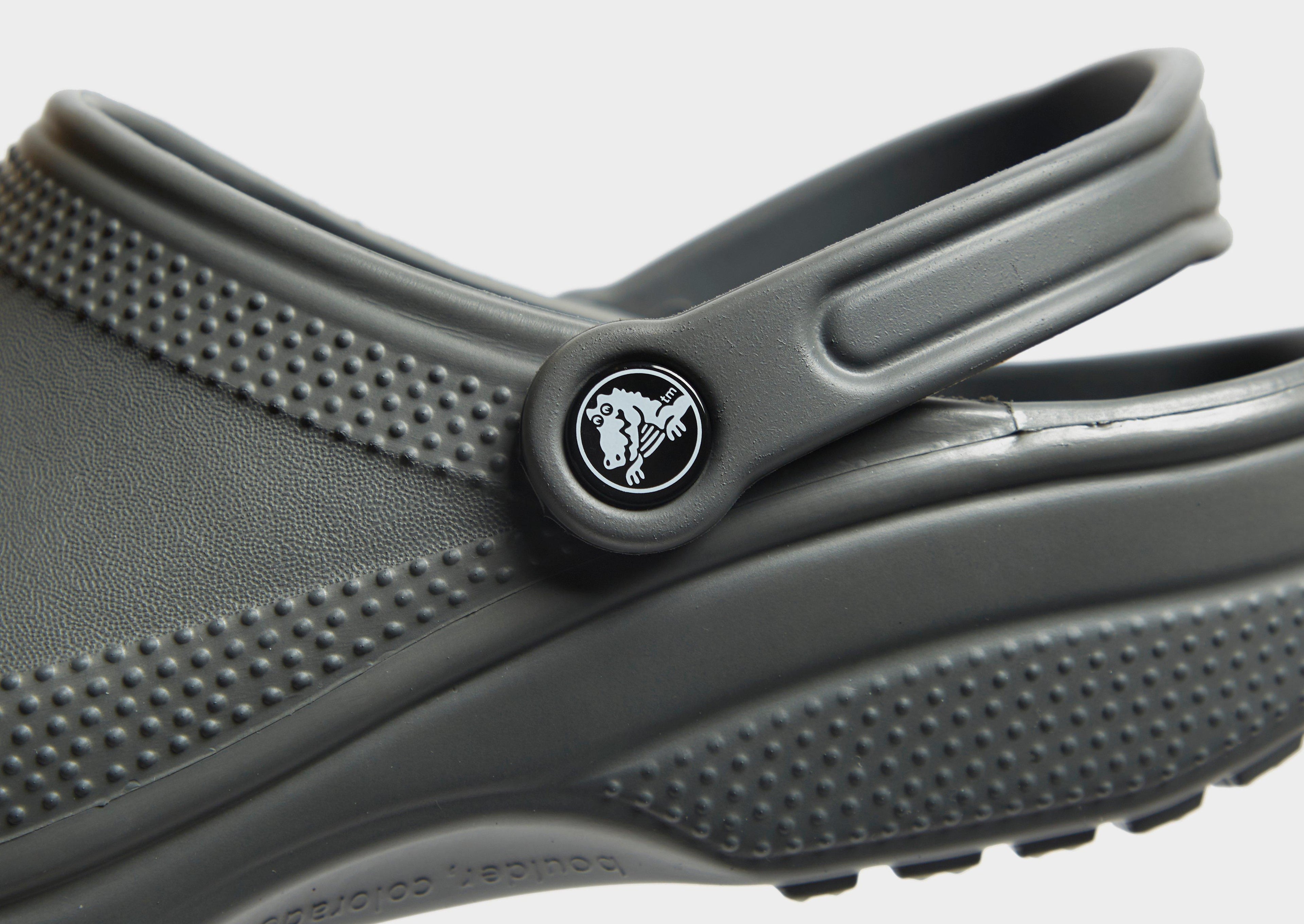 Grey Crocs Classic Clog