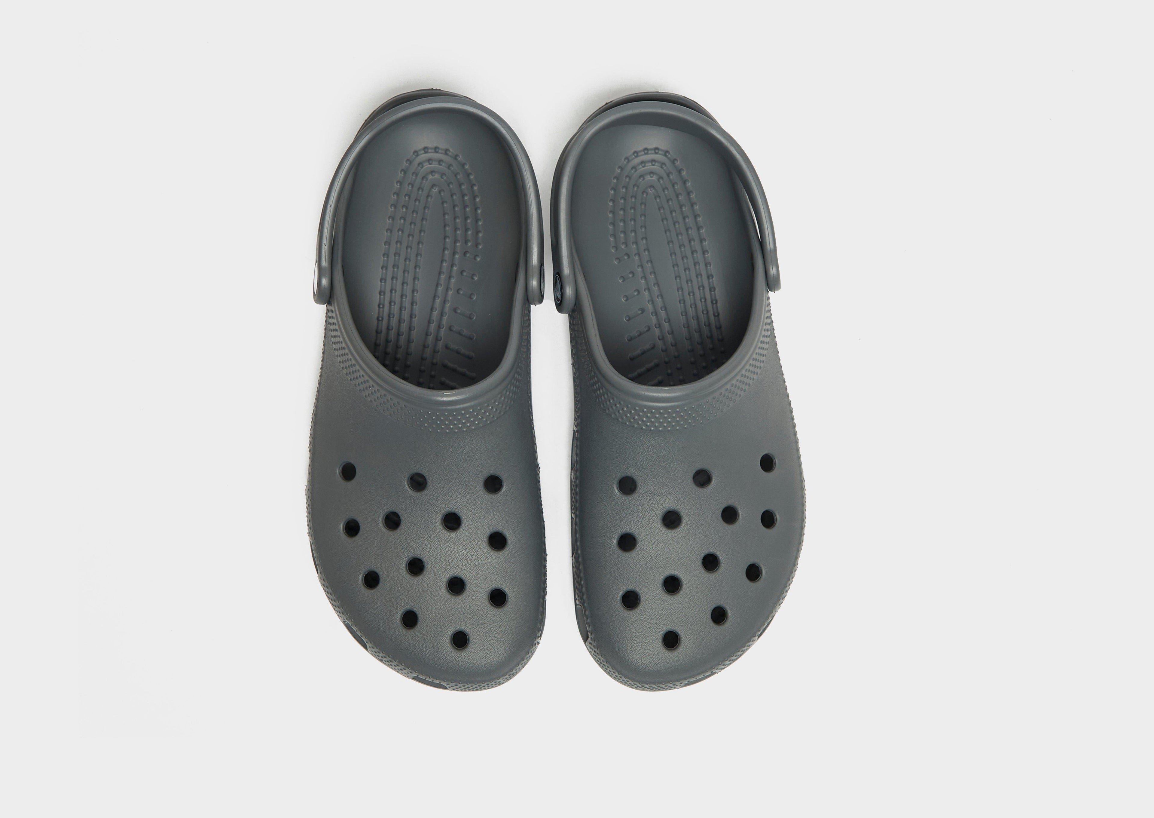 Grey Crocs Classic Clog
