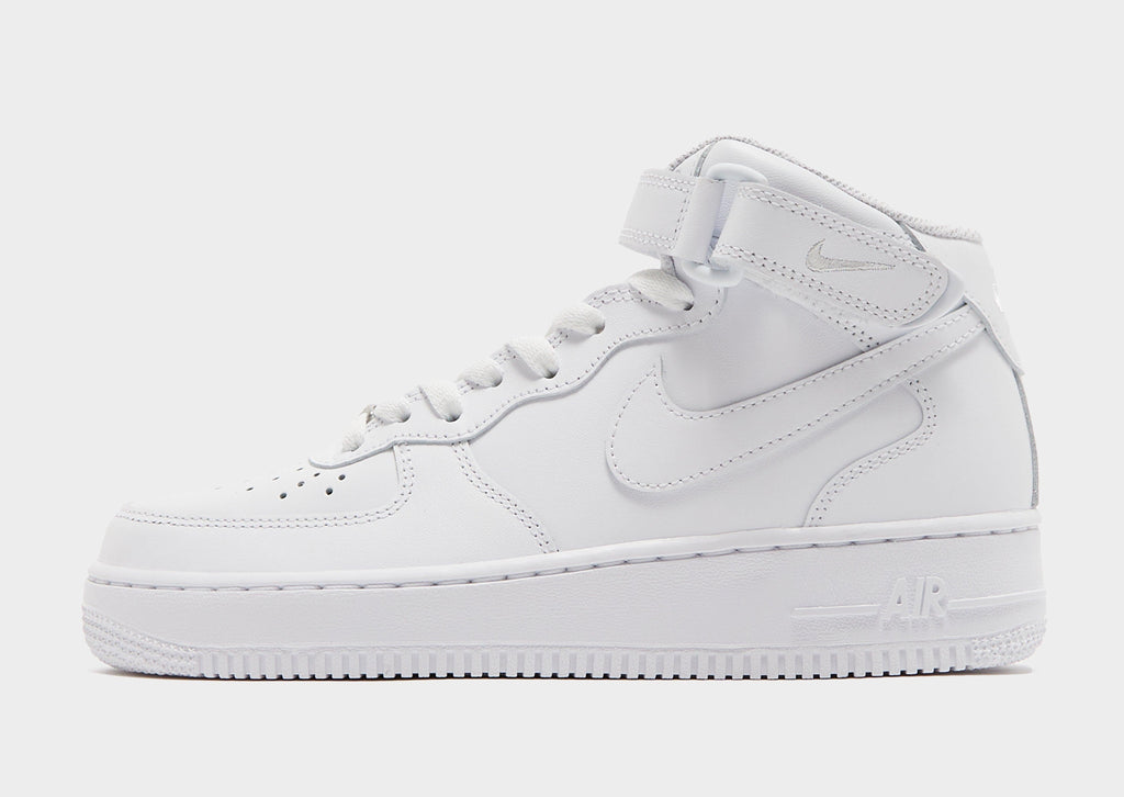 Nike White Nike Air Force 1 Mid Women's