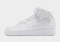 Nike White Nike Air Force 1 Mid Women's